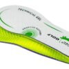 Footgel Golf white Golf surface above the lime-green gel underside