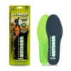 Footgel Trekking gel insoles, showing the fabric surface and gel cushioning
