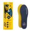 Footgel Works Plus gel insoles, showing the fabric surface and gel cushioning